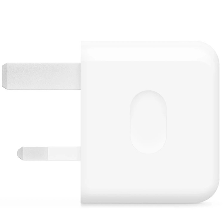 شارژر دیواری 40 وات اپل مدل Dynamic، اتصال سه پین، درگاه خروجی USB-C، دارای قابلیت شارژ سریع
