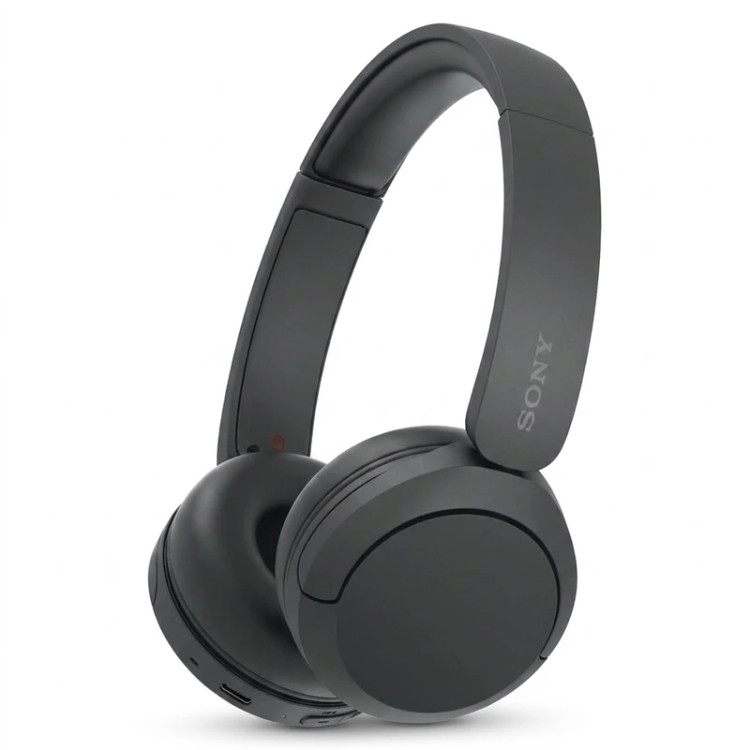 هدفون بلوتوثی سونی مدل WH-CH520 درگاه شارژ USB Type-C، دارای طراحی چرخشی برای حمل و نگهداری آسان