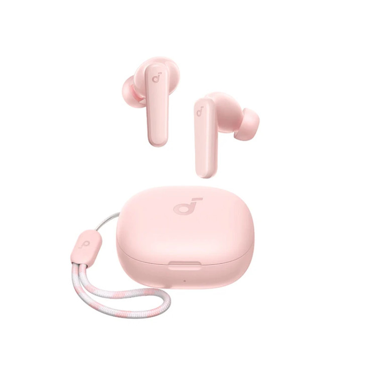 هدفون بلوتوثی انکر مدل SoundCore R50i A3949 بدون قابلیت نویز کنسلینگ، درگاه شارژ USB Type-C، دارای فناوری AI-Enhanced Calls برای کاهش نویز و بهبود مکالمات، مقاوم در برابر رطوبت و عرق