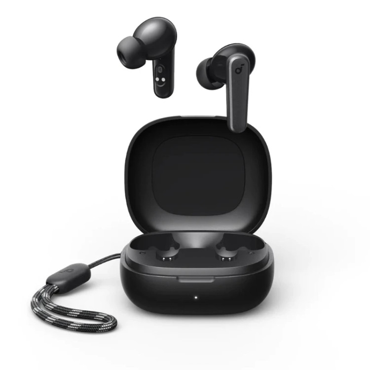 هدفون بلوتوثی انکر مدل SoundCore R50i A3949 بدون قابلیت نویز کنسلینگ، درگاه شارژ USB Type-C، دارای فناوری AI-Enhanced Calls برای کاهش نویز و بهبود مکالمات، مقاوم در برابر رطوبت و عرق