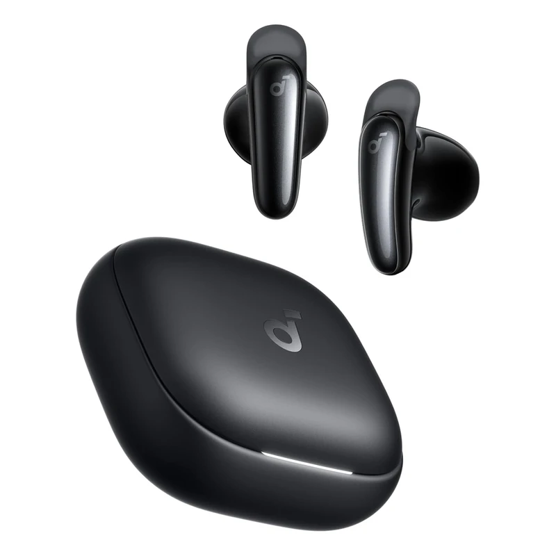 هدفون بلوتوثی توگوشی انکر مدل Soundcore Liberty Buds مجهز به Adaptive ANC 3.0، پشتیبانی از Hi-Res Audio و کدک LDAC، عمر باتری 7 ساعت و محفظه شارژ 30 ساعته، 4 میکروفون هوش مصنوعی، بلوتوث 6.1 و مقاومت در برابر رطوبت و عرق