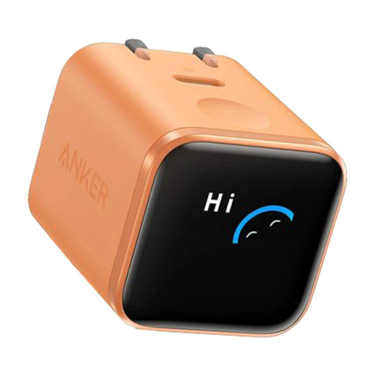 شارژر دیواری 45 وات انکر مدل A121D، اتصال دو پین اروپایی، درگاه خروجی USB-C، دارای قابلیت شارژ سریع و شارژ ایمن، تکنولوژی شارژ PD و PPS