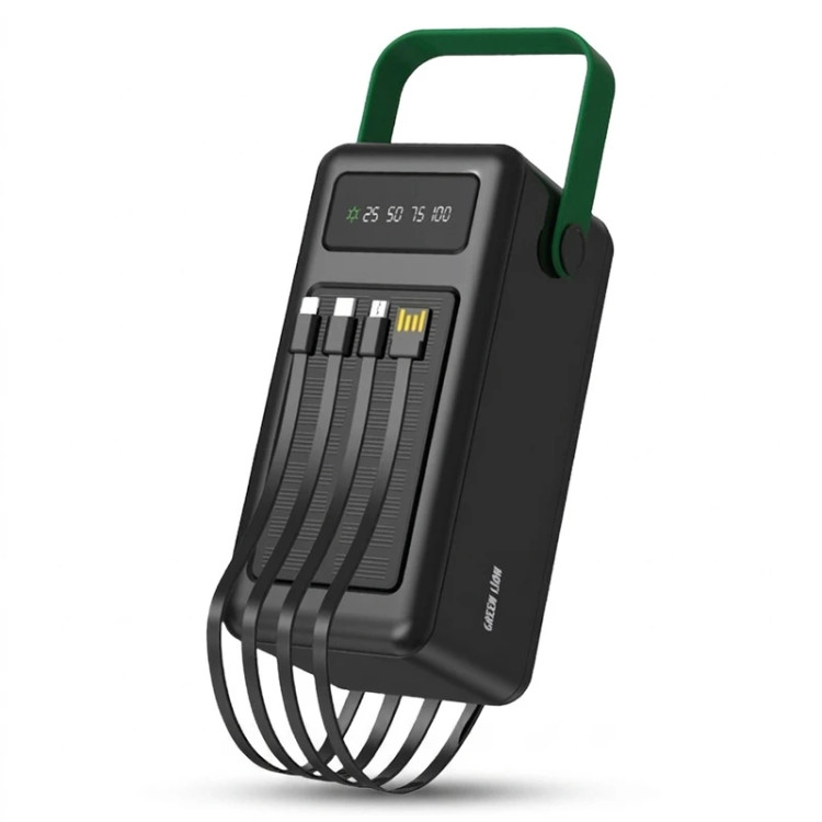 پاوربانک گرین لاین مدل SOLAR MAX ظرفیت 80000میلی آمپر ساعت