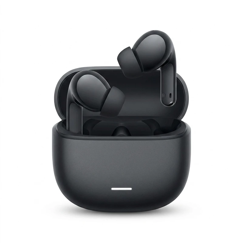 هدفون بلوتوثی شیائومی مدل Redmi Buds 8 Lite با حذف نویز فعال، حذف نویز میکروفون با هوش مصنوعی و 2 میکروفون داخلی، اتصال همزمان به 2 دستگاه، شارژدهی کلی 36 ساعت، مقاوم در برابر رطوبت و عرق